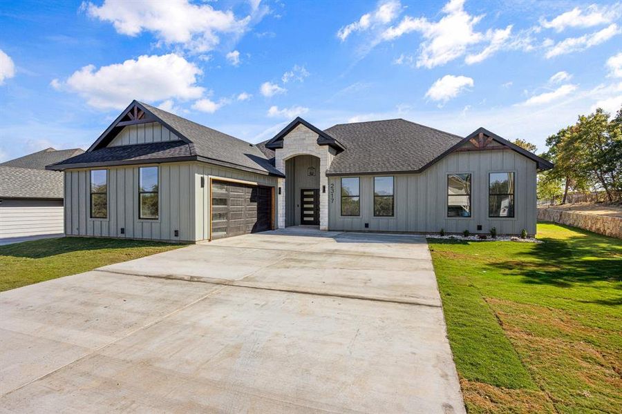 Exterior details and patio area of a home in , Granbury (Image 24). Exterior details and patio area of a home in , Granbury (Image 24).