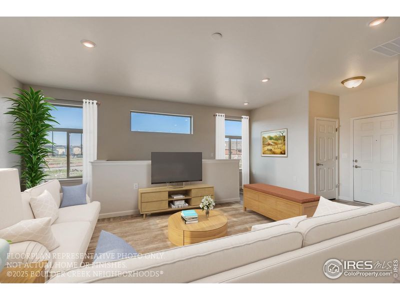 Furnished interior view inside a new home in , Westminster (Image 14).