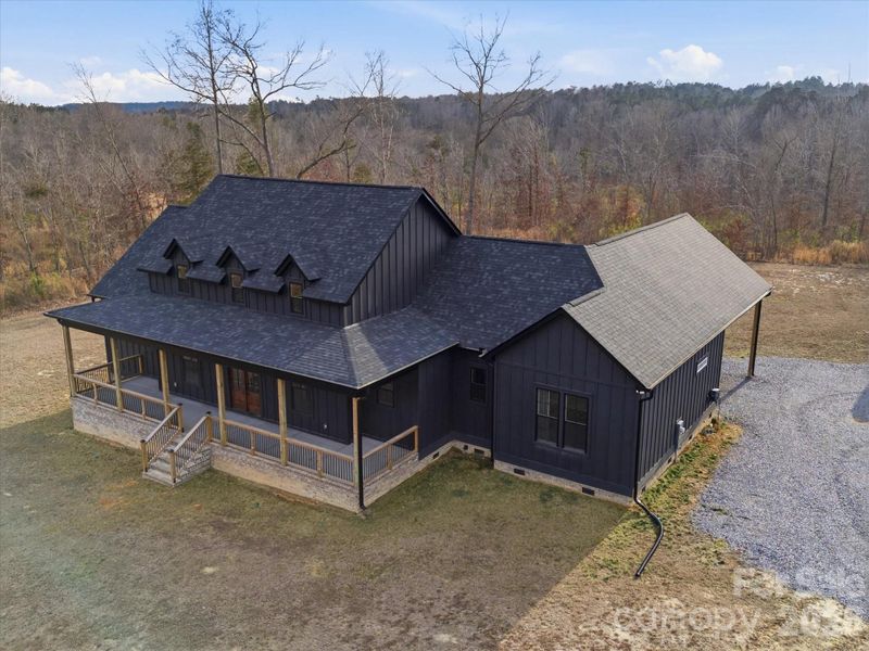Exterior details and patio area of a home in , Chester (Image 30).
