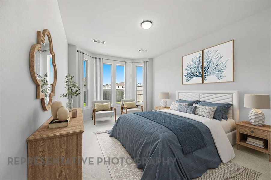 Furnished interior view inside a new home in Pecan Square: 50ft. lots, Northlake (Image 5). Furnished interior view inside a new home in Pecan Square: 50ft. lots, Northlake (Image 5).