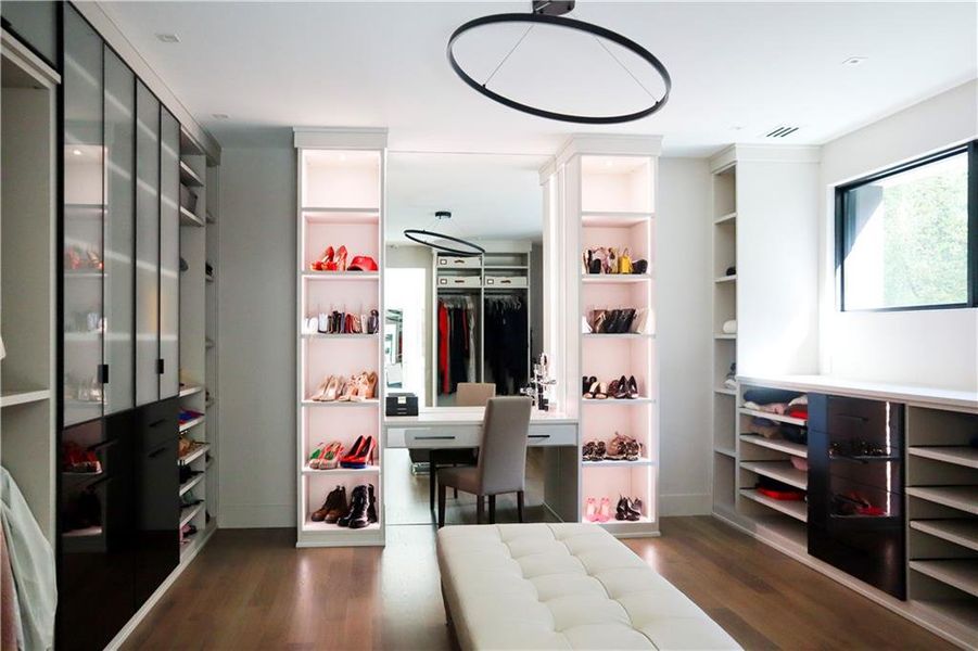 Furnished interior view inside a new home in , Atlanta (Image 55). Furnished interior view inside a new home in , Atlanta (Image 55).