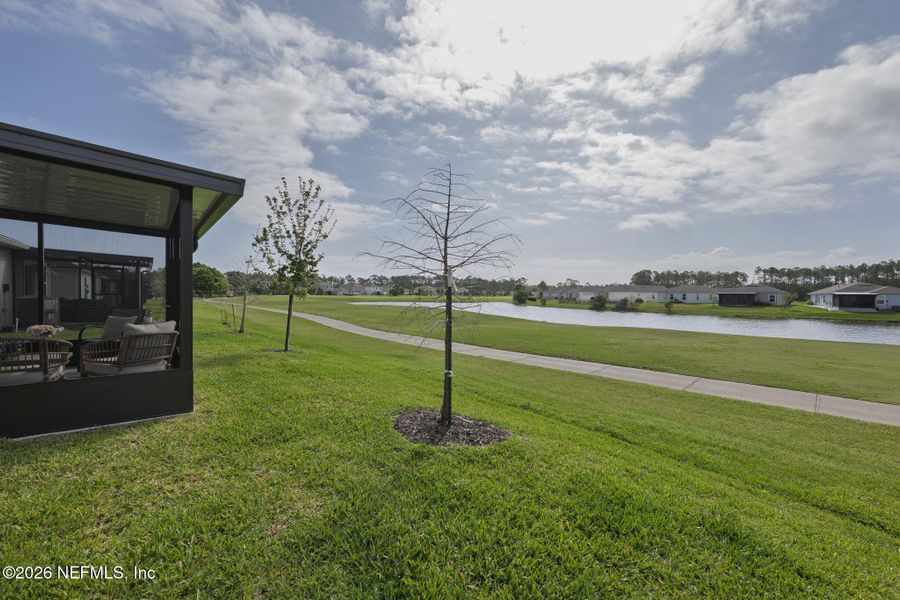 Exterior details and patio area of a home in , Bunnell (Image 32).