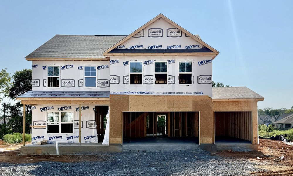 *Photo of actual home under construction Sept 2026