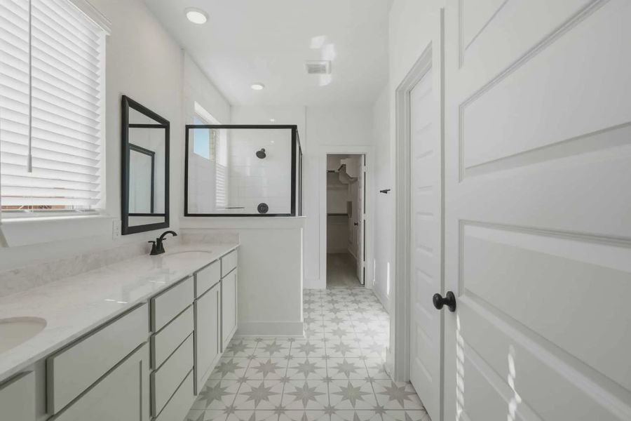 Representative furnished interior of a home built from the Sage by Chesmar Homes in Stillwater Ranch, Buda (Image 4).