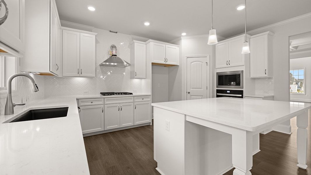 Representative furnished interior of a home built from the WESTERLY by D.R. Horton in Haven Abbey, Cumming (Image 8).