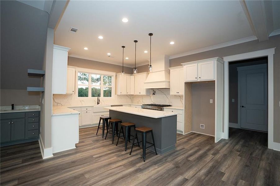 Furnished interior view inside a new home in , Cumming (Image 5).