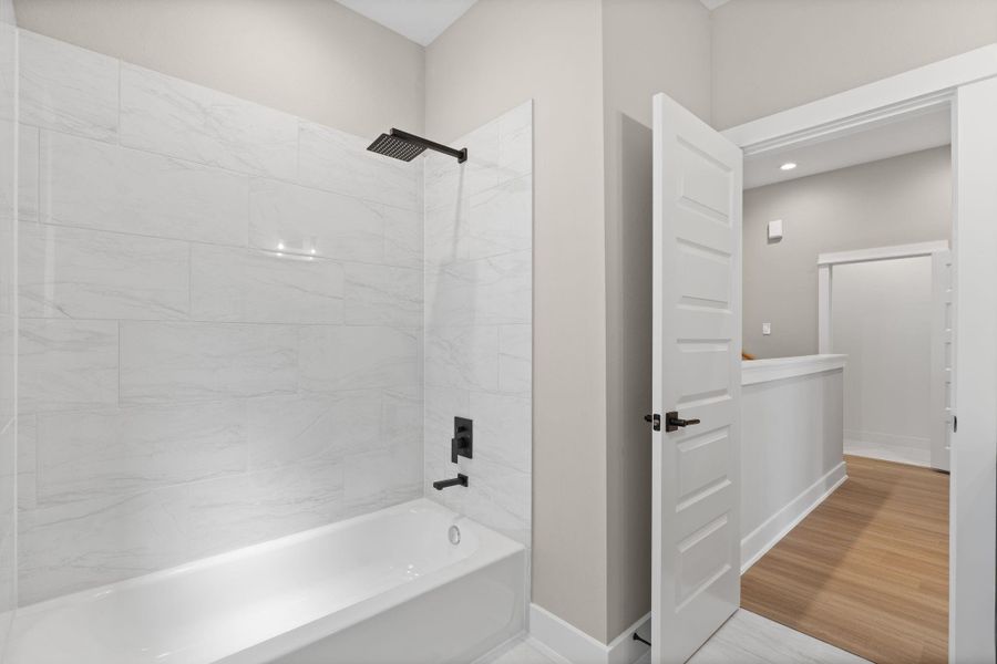 Furnished interior view inside a new home in , Houston (Image 16).