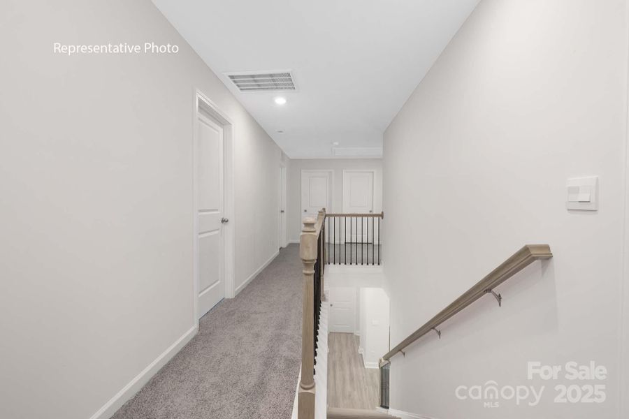 Spacious, unfurnished interior of a new home in Sanctuary at Southgate, Indian Trail (Image 29).