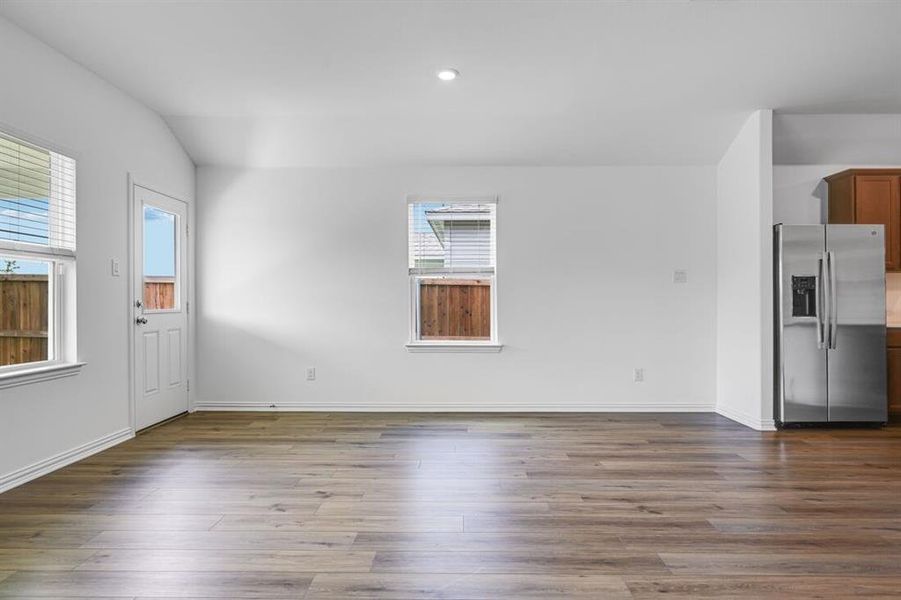 Spacious, unfurnished interior of a new home in River Ridge, Crandall (Image 24). Spacious, unfurnished interior of a new home in River Ridge, Crandall (Image 24).