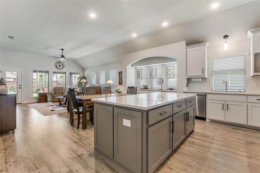 Furnished interior view inside a new home in Emerald Vista, Wylie (Image 5).
