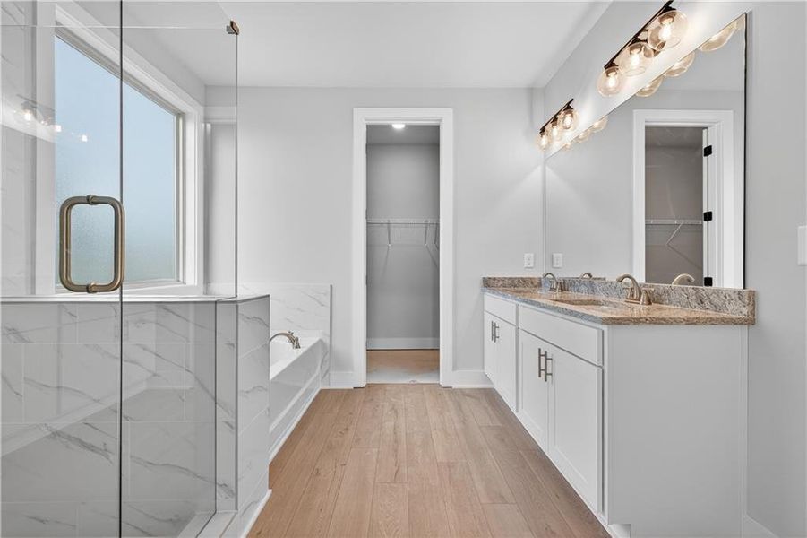 Furnished interior view inside a new home in The Manor at Gainesville Township, Gainesville (Image 6).