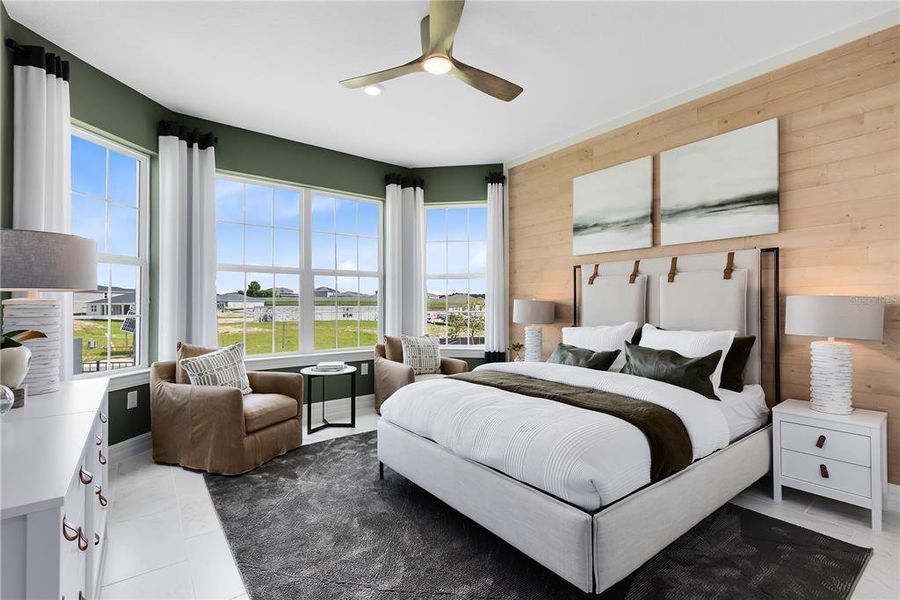 Furnished interior view inside a new home in Foothills Preserve, Mount Dora (Image 4).
