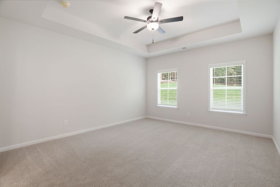 Representative unfurnished interior of a home built from the Hawthorne Select M by McGuinn Homes in Broadway Lake, Anderson (Image 20). Representative unfurnished interior of a home built from the Hawthorne Select M by McGuinn Homes in Broadway Lake, Anderson (Image 20).