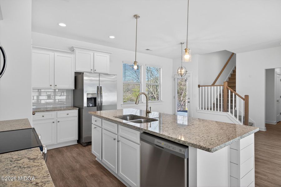 Furnished interior view inside a new home in Langston Place, Perry (Image 7).