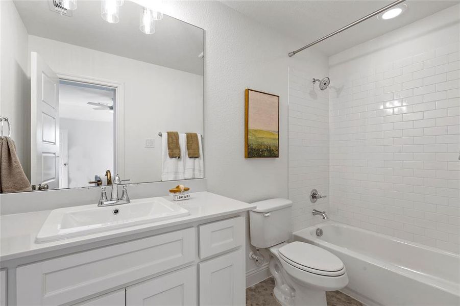 Furnished interior view inside a new home in , Fort Worth (Image 28).