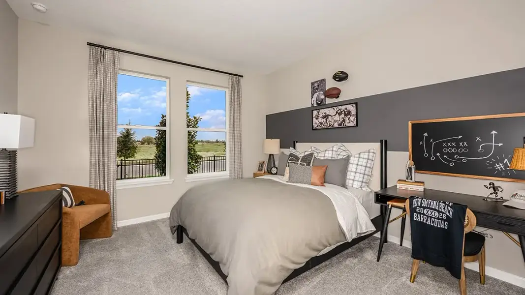 Representative furnished interior of a home built from the Bradley by Taylor Morrison in Azure at Solaeris, Port St. Lucie (Image 15).