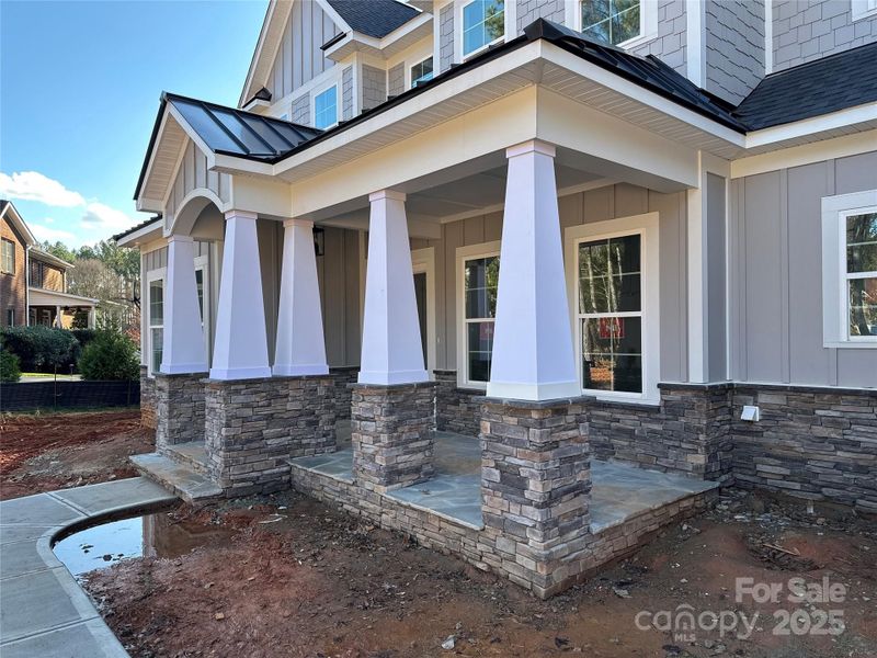 Exterior details and patio area of a home in , Salisbury (Image 4).