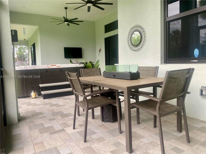 Furnished interior view inside a new home in , Naples (Image 31).