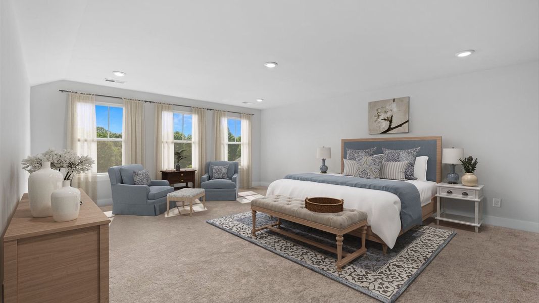 Furnished interior view inside a new home in Pinebrook, Woodruff (Image 26).