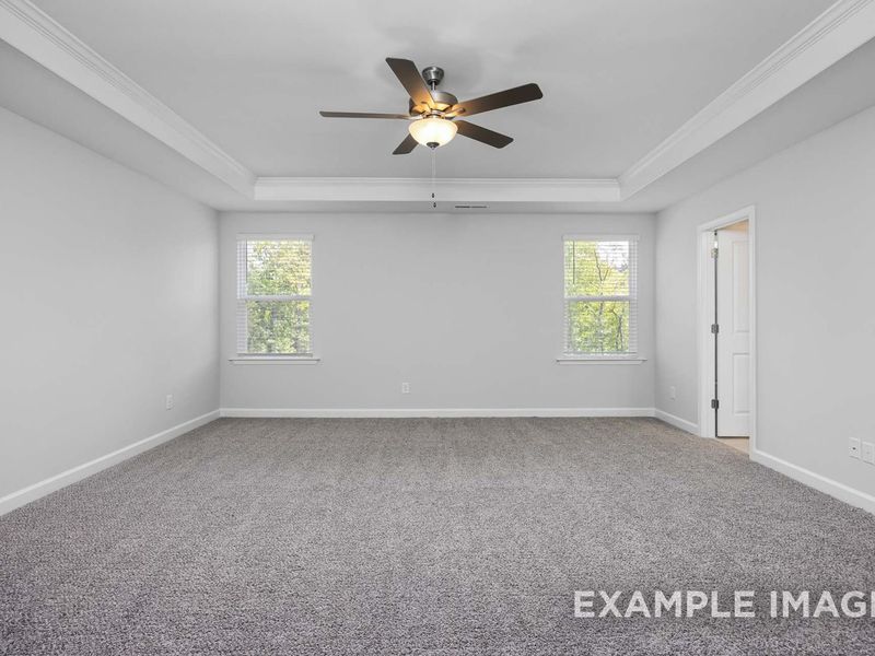 Representative unfurnished interior of a home built from the The Preston A by Davidson Homes LLC in Wellers Knoll, Lillington (Image 40). Representative unfurnished interior of a home built from the The Preston A by Davidson Homes LLC in Wellers Knoll, Lillington (Image 40).