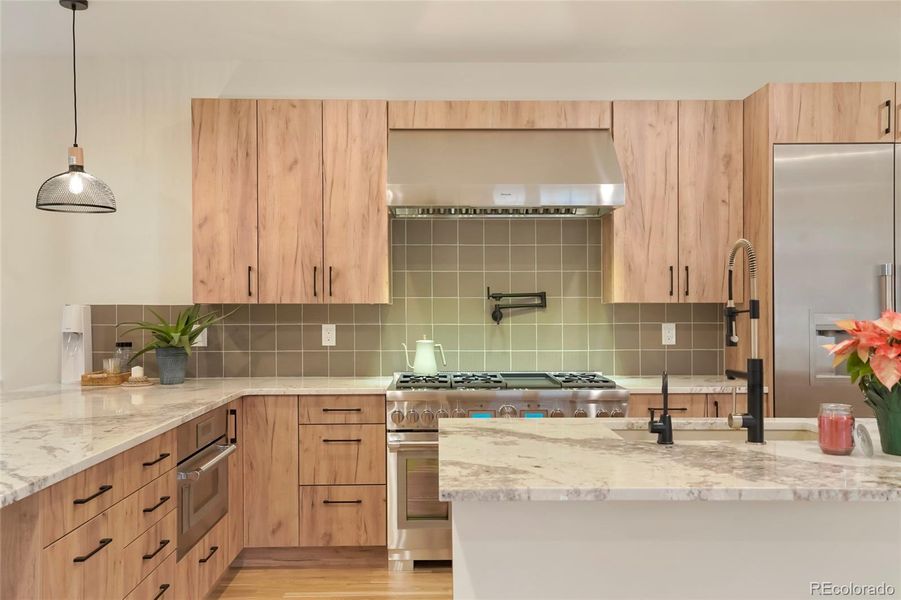 Furnished interior view inside a new home in , Denver (Image 11). Furnished interior view inside a new home in , Denver (Image 11).