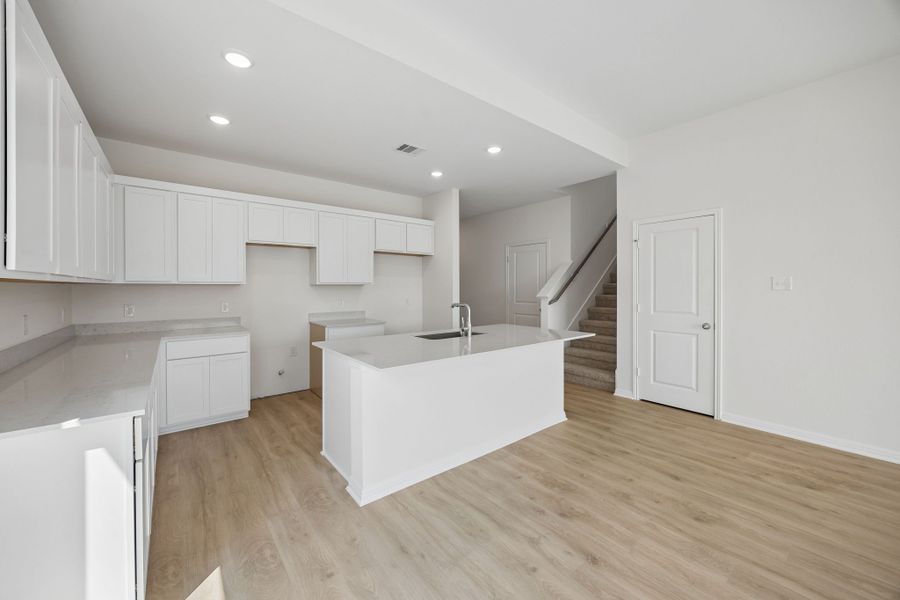 Furnished interior view inside a new home in Riviera Pines, Huffman (Image 8).