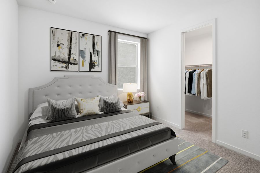 Furnished interior view inside a new home in Montana Vista - Summit: Summit, Buckeye (Image 15).