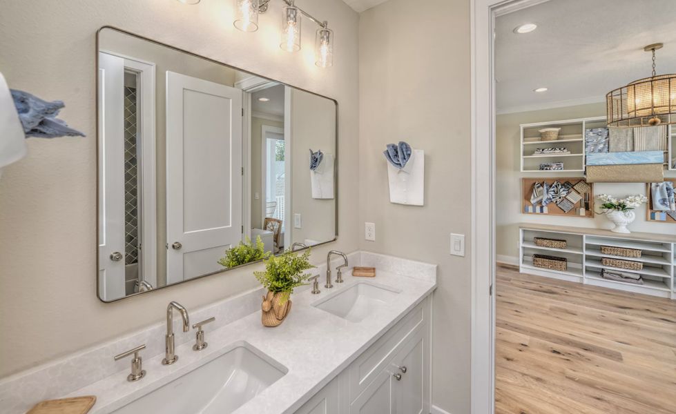 Furnished interior view inside a new home in SilverLeaf, St. Augustine (Image 52). Furnished interior view inside a new home in SilverLeaf, St. Augustine (Image 52).