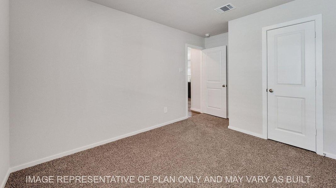 Spacious, unfurnished interior of a new home in Midtown Reserve, College Station (Image 13).