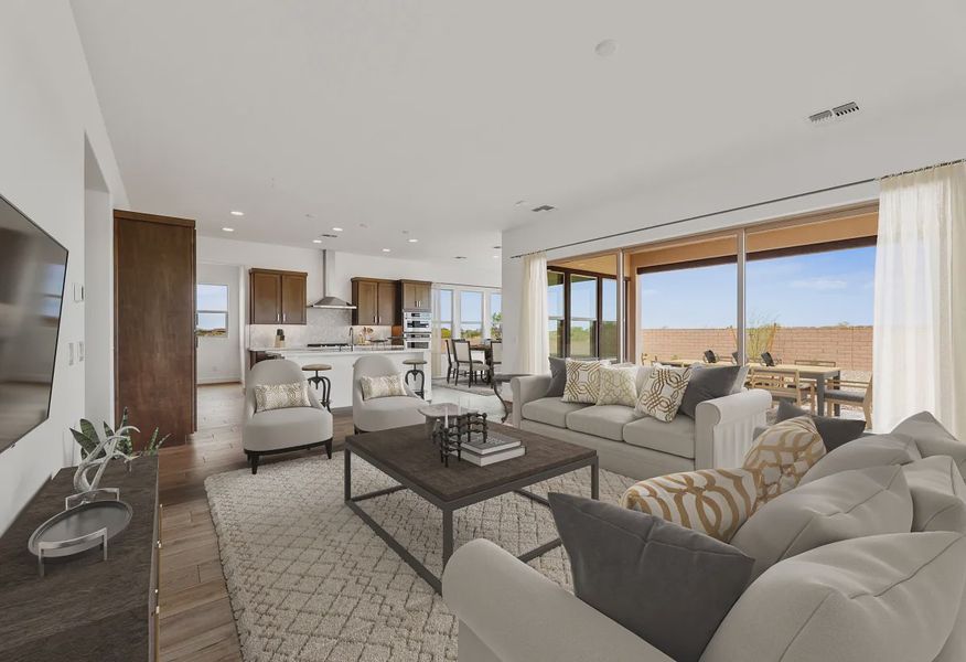 Virtually Staged Great Room - 3 of 31