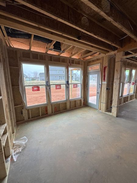 In-progress construction of a new home in Robinson Oaks, Gastonia, NC (Image 10).