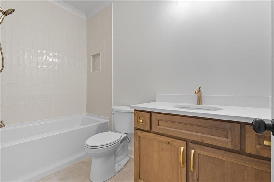 Furnished interior view inside a new home in , Kingston (Image 14).