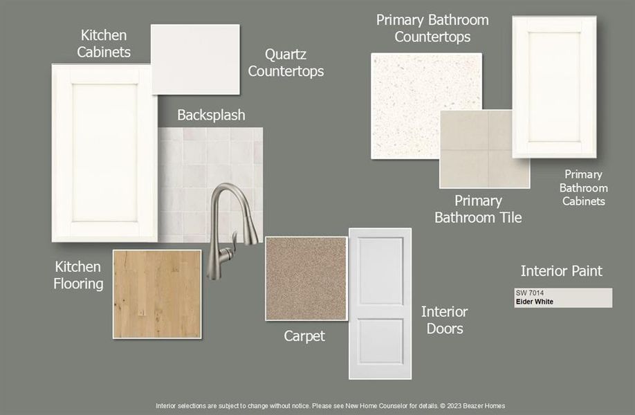 Beazer Homes Bayside Caspian Design Image