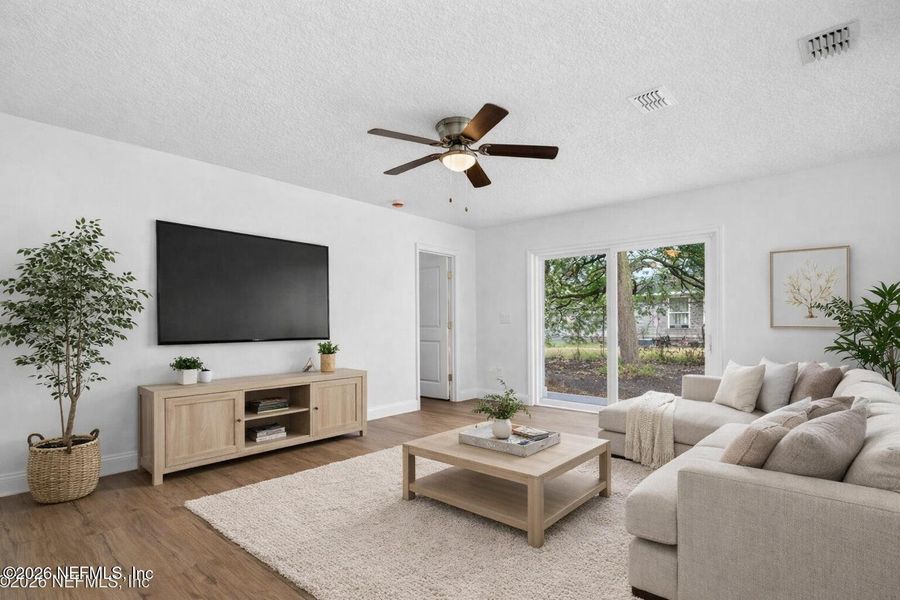 Furnished interior view inside a new home in , Jacksonville (Image 18).