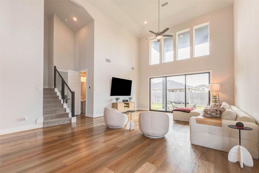 Furnished interior view inside a new home in , Richmond (Image 16).