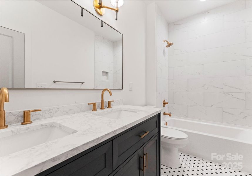 Furnished interior view inside a new home in , Charlotte (Image 16). Furnished interior view inside a new home in , Charlotte (Image 16).