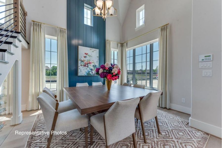 Furnished interior view inside a new home in Edgewater, Fate (Image 6). Furnished interior view inside a new home in Edgewater, Fate (Image 6).