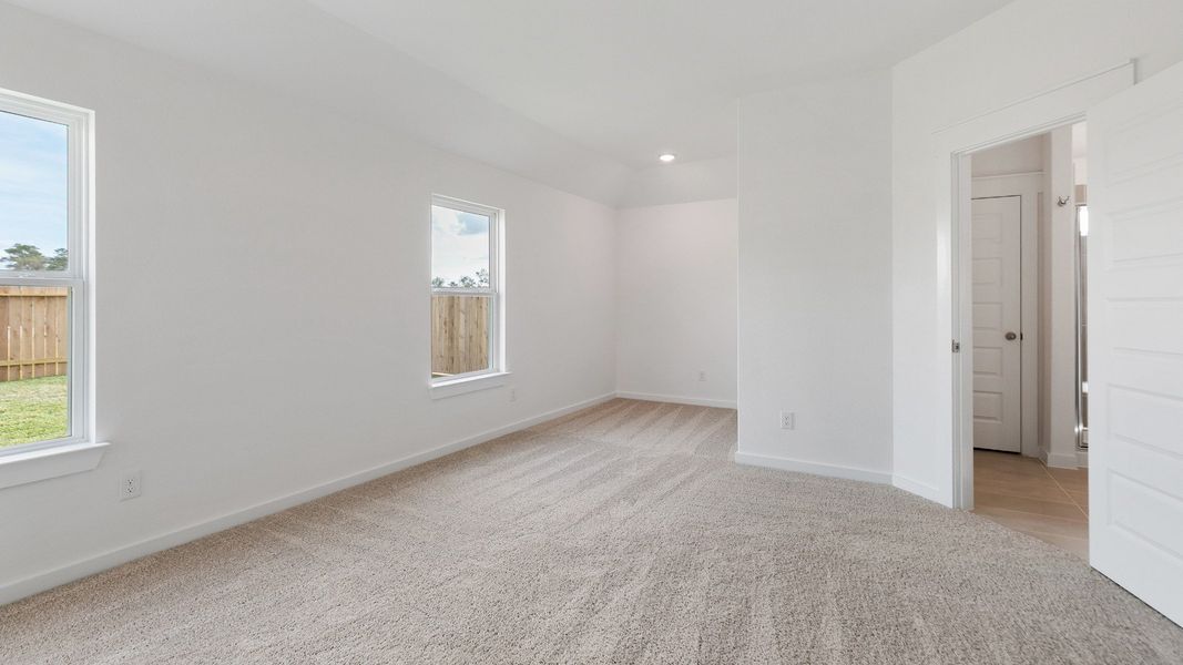 Furnished interior view inside a new home in Cielo, Conroe (Image 23). Furnished interior view inside a new home in Cielo, Conroe (Image 23).