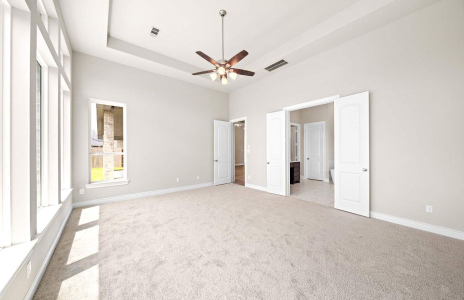 Spacious, unfurnished interior of a new home in Audubon 60′, Magnolia (Image 30).