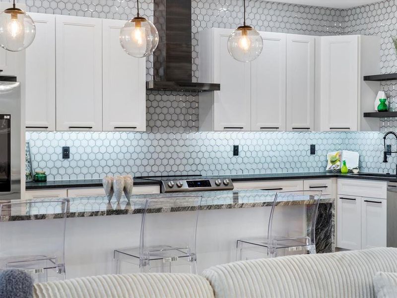 Vented outside modern hood Vented outside modern hood