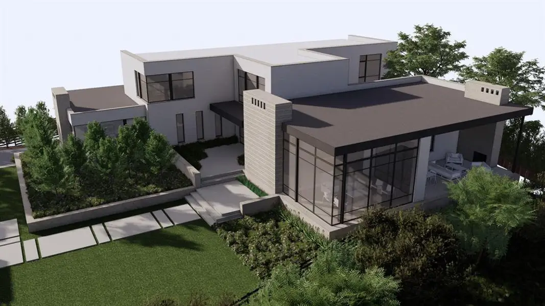 Front exterior of a new home in , Dallas, TX, highlighting curb appeal (Image 4).