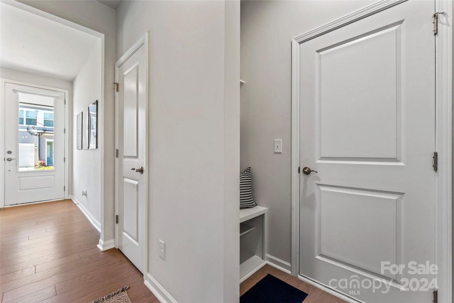 Garage Entry and Front Entry Hall