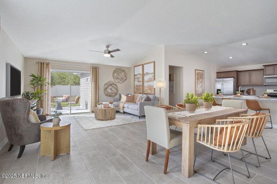 Furnished interior view inside a new home in Stonecrest, St. Johns (Image 8).