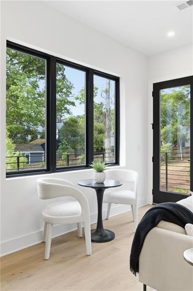 Furnished interior view inside a new home in , Atlanta (Image 21).