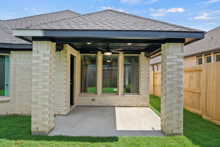Exterior details and patio area of a home in Jubilee, Hockley (Image 3). Exterior details and patio area of a home in Jubilee, Hockley (Image 3).