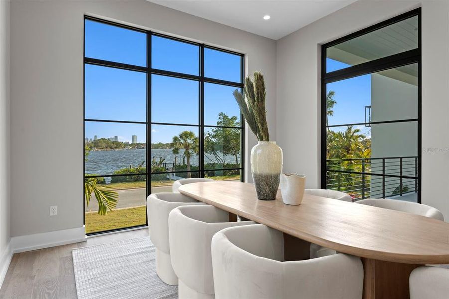 Furnished interior view inside a new home in , St. Petersburg (Image 19).