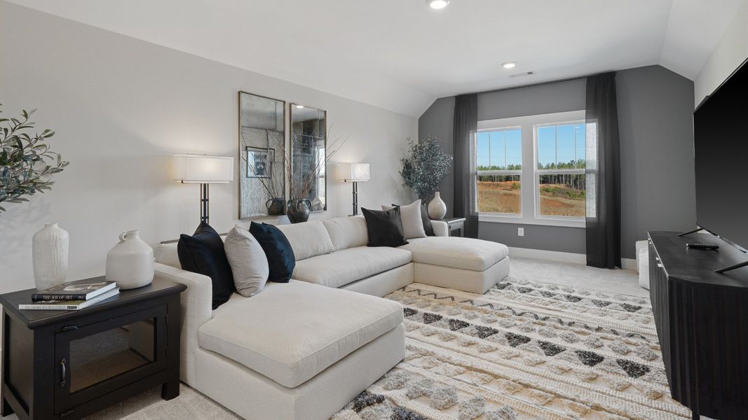 Furnished interior view inside a new home in Foxbank, Gray Court (Image 14).
