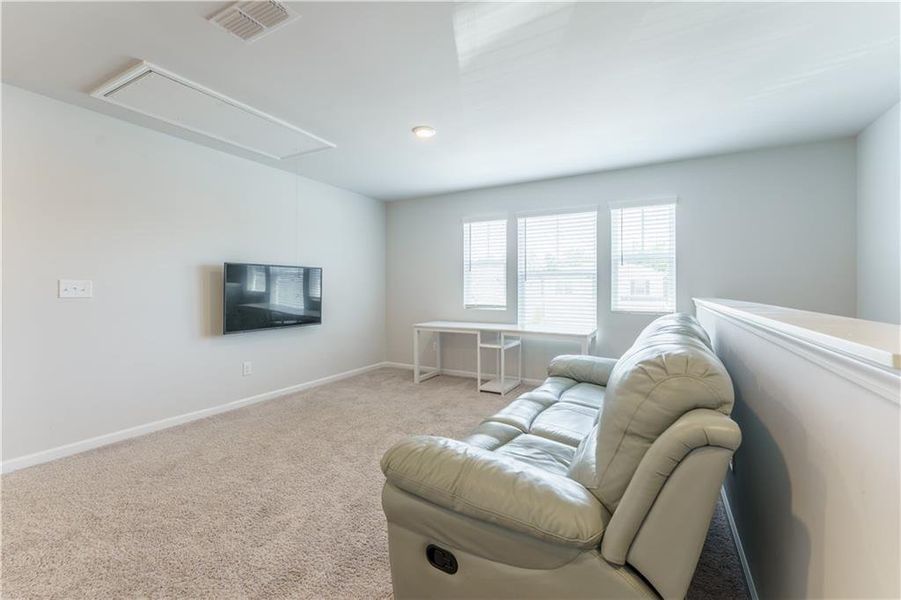 Furnished interior view inside a new home in Kingsley Creek, Lithonia (Image 28).