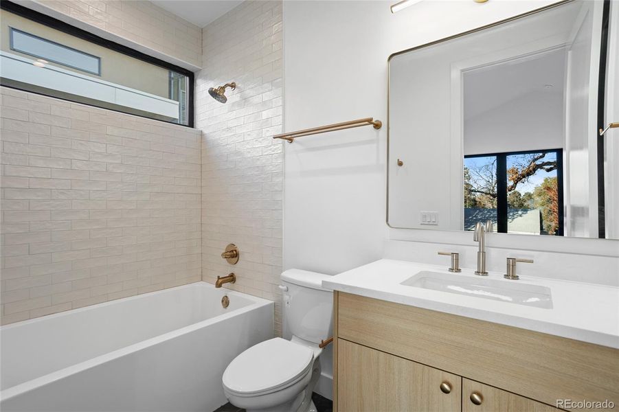 Furnished interior view inside a new home in , Denver (Image 35).