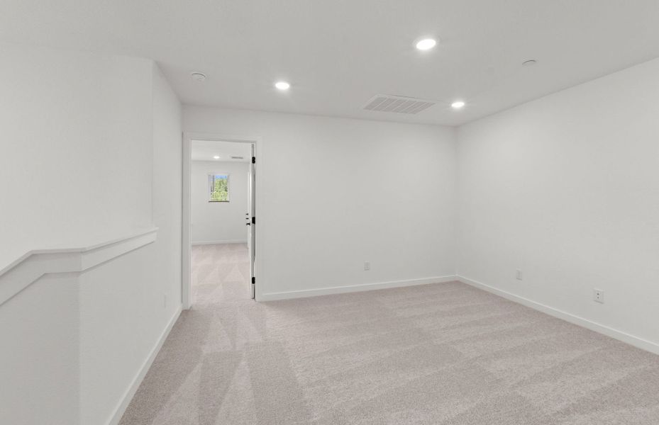 Spacious, unfurnished interior of a new home in Monarch on Main, Round Rock (Image 19). Spacious, unfurnished interior of a new home in Monarch on Main, Round Rock (Image 19).